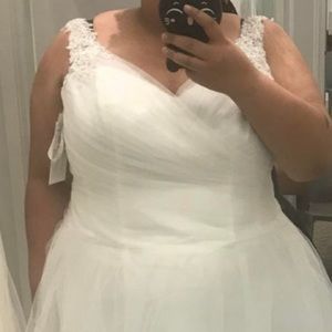 David’s Bridal Wedding Dress